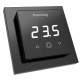 Терморегулятор электронный сенсорный для теплого пола Thermoreg TI-300 Black черный