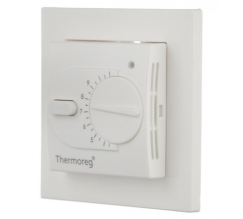 Терморегулятор механический для теплого пола Thermoreg TI-200dis белый