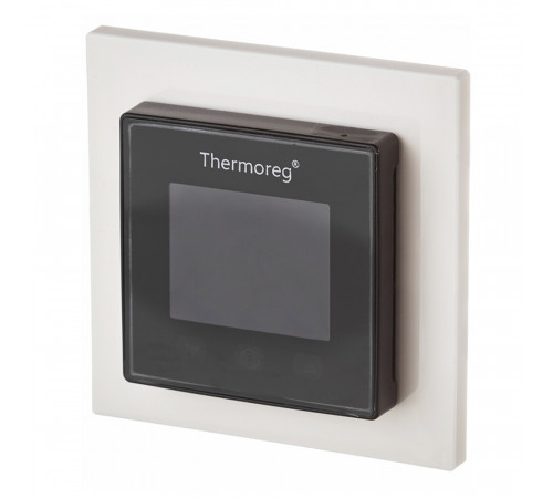 Терморегулятор программируемый для теплого пола Thermoreg TI-970 черный/белый Терморегулятор программируемый для теплого пола Thermoreg TI-970 черный/белый