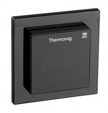 Терморегулятор электронный сенсорный для теплого пола Thermoreg TI-700 NFC черный с поддержкой NFC