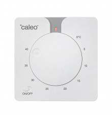 Терморегулятор механический для теплого пола Caleo C430 белый
