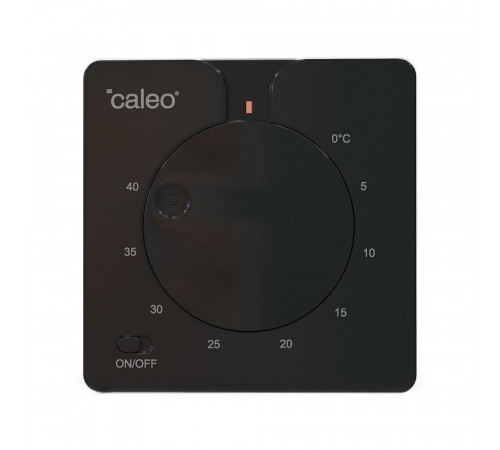 Терморегулятор механический для теплого пола Caleo C430 Black черный Терморегулятор механический для теплого пола Caleo C430 Black черный