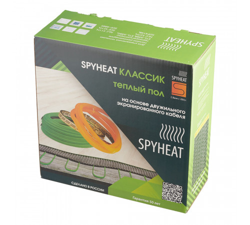 Теплый пол SPYHEAT Классик 13-17,5 кв.м 2100 Вт 140 м Теплый пол SPYHEAT Классик 13-17,5 кв.м 2100 Вт 140 м