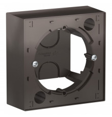 Коробка монтажная Systeme Electric AtlasDesign накладная мокко (ATN000600)