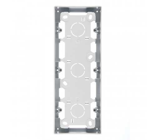 Коробка монтажная Simon 24 Harmonie трехместная накладная алюминий (2400753-033) Коробка монтажная Simon 24 Harmonie трехместная накладная алюминий (2400753-033)