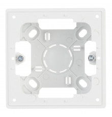 Коробка монтажная Simon 24 Harmonie одноместная накладная белая (2400751-030)