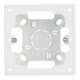 Коробка монтажная Simon 24 Harmonie одноместная накладная белая (2400751-030)