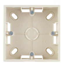 Коробка монтажная Simon 15 накладная слоновая кость (1590751-031)
