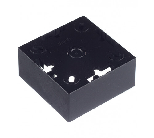 Коробка монтажная Simon 15 накладная графит (1590751-038) Коробка монтажная Simon 15 накладная графит (1590751-038)