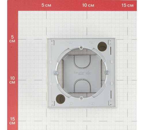 Коробка монтажная Systeme Electric AtlasDesign накладная алюминий (ATN000300)