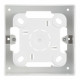 Коробка монтажная Simon 24 Harmonie одноместная накладная белая (2400751-030)