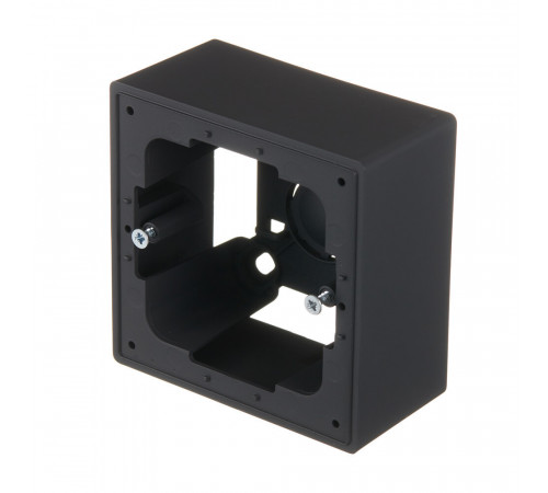 Коробка монтажная Simon 24 Harmonie одноместная накладная графит (2400751-038) Коробка монтажная Simon 24 Harmonie одноместная накладная графит (2400751-038)