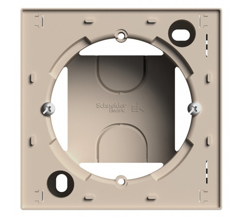 Коробка монтажная Systeme Electric AtlasDesign накладная песочная (ATN001200) Коробка монтажная Systeme Electric AtlasDesign накладная песочная (ATN001200)