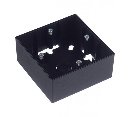 Коробка монтажная Simon 15 накладная графит (1590751-038) Коробка монтажная Simon 15 накладная графит (1590751-038)