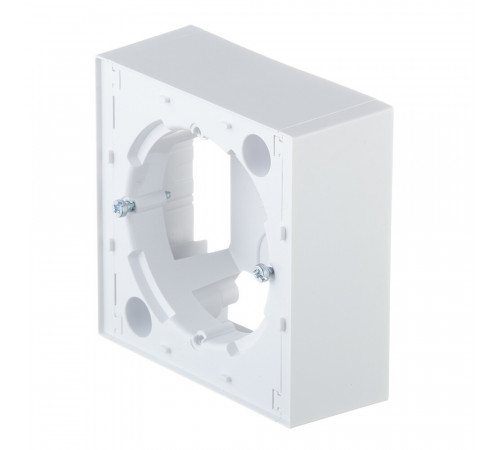 Коробка монтажная Systeme Electric AtlasDesign накладная белая (ATN000100) Коробка монтажная Systeme Electric AtlasDesign накладная белая (ATN000100)