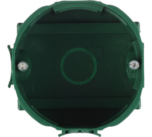 Коробка установочная Systeme Electric для бетона d71х47 мм IP40 (LEX1420572MR) Коробка установочная Systeme Electric для бетона d71х47 мм IP40 (LEX1420572MR)