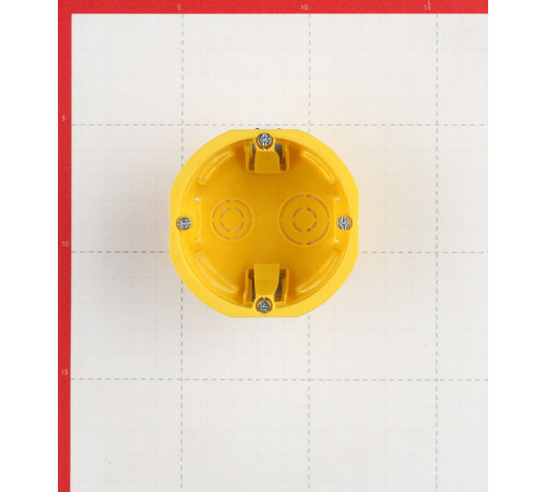 Коробка установочная Systeme Electric для гипсокартона d68х45 мм IP20 (IMT351501) Коробка установочная Systeme Electric для гипсокартона d68х45 мм IP20 (IMT351501)