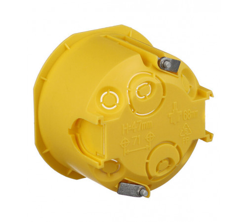 Коробка установочная Systeme Electric для гипсокартона d68х47 мм IP30 (LEX1450414R) Коробка установочная Systeme Electric для гипсокартона d68х47 мм IP30 (LEX1450414R)