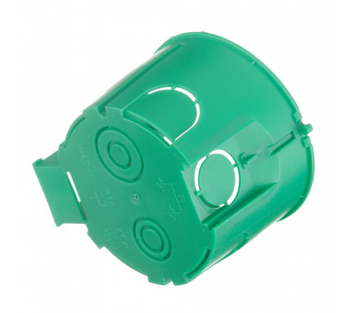 Коробка установочная Greenel для бетона d68х45 мм IP20 (GE40004‑10-R) Коробка установочная Greenel для бетона d68х45 мм IP20 (GE40004‑10-R)