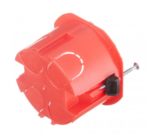 Коробка установочная Greenel для гипсокартона d68х45 мм IP20 (GE40022-R) Коробка установочная Greenel для гипсокартона d68х45 мм IP20 (GE40022-R)