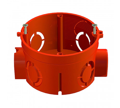 Коробка установочная Greenel для бетона d68х42 мм IP20 (GE40010-06-R) Коробка установочная Greenel для бетона d68х42 мм IP20 (GE40010-06-R)