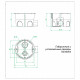 Коробка установочная Greenel для бетона d68х45 мм IP20 (GE40004‑10-R)