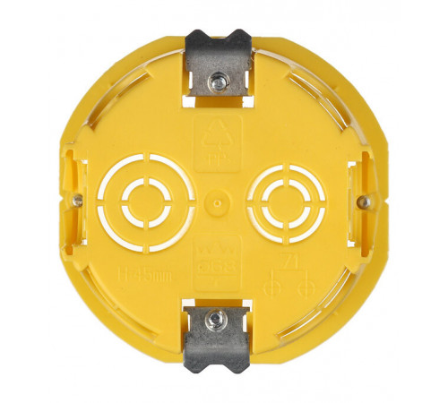 Коробка установочная Systeme Electric для гипсокартона d68х45 мм IP20 (IMT351501) Коробка установочная Systeme Electric для гипсокартона d68х45 мм IP20 (IMT351501)
