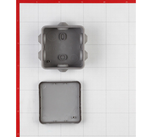 Коробка распределительная 85х85х40 мм IP55 Systeme Electric (IMT350921) Коробка распределительная 85х85х40 мм IP55 Systeme Electric (IMT350921)
