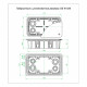 Коробка распределительная для гипсокартона 172х96х45 мм IP20 Greenel (GE41026)