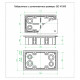 Коробка распределительная для бетона 172х92х45 мм IP20 Greenel (GE41006)