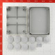 Коробка распределительная 190х140х70 мм IP55 Greenel (GE41244)