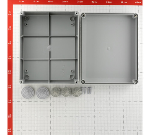 Коробка приборная 240х195х90 мм IP44 Greenel (GE41271) Коробка приборная 240х195х90 мм IP44 Greenel (GE41271)