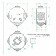 Коробка распределительная d75х40 мм IP44 Greenel (GE41237-05)