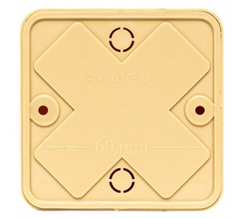 Коробка распределительная 78х78х26 мм IP42 EKF (plc-kmr-030-030-s) Коробка распределительная 78х78х26 мм IP42 EKF (plc-kmr-030-030-s)
