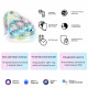 Лента светодиодная умная Gauss Smart Home комплект 12 Вт RGB 3000-6000 К IP20 3 м