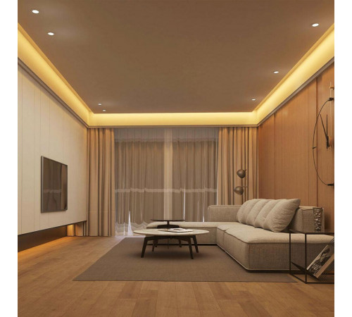 Лента светодиодная умная Yeelight Smart Home диммируемая 7,5 Вт RGB 2700-3400 К IP20 2 м Лента светодиодная умная Yeelight Smart Home диммируемая 7,5 Вт RGB 2700-3400 К IP20 2 м