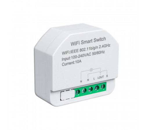 Умное WI-FI реле одноканальное Sibling Smart Home Powerswitch-M mini белое Умное WI-FI реле одноканальное Sibling Smart Home Powerswitch-M mini белое