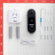 Умный звонок Navigator Smart Home NSH-DB-01 беспроводной черный