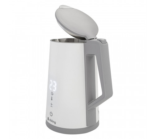 Умный электрический чайник Sibling Smart Home бело-серый
