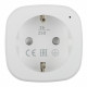 Умная розетка Navigator NSH-ST-01-WiFi (14555) белая с заземлением