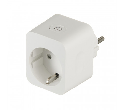 Умная розетка Gauss Smart Home (5510122) белая с заземлением Умная розетка Gauss Smart Home (5510122) белая с заземлением