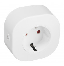 Умная розетка Sibling Smart Home (00-00003076) белая с заземлением