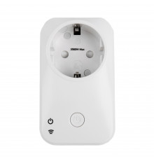 Умная розетка Elektrostandard Minimir Home (a054335) белая с заземлением