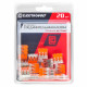 Клемма на 3 провода Electrovolt 221-413 0,2-4 кв.мм с рычажками без пасты (20 шт.) (ЦБ-00015529/605054)