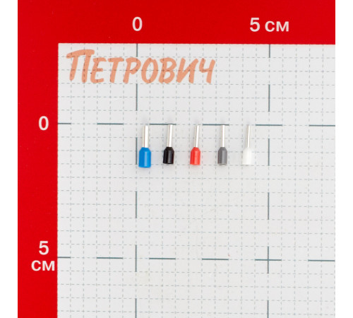 Набор наконечников КВТ НШВИ 0,5-2,5 кв.мм (400 шт.) Набор наконечников КВТ НШВИ 0,5-2,5 кв.мм (400 шт.)