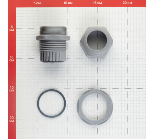 Сальник EKF PROxima PG 36 для кабеля диаметром 22-32 мм IP54 пластиковый серый (20 шт.) (plc-pg-36) Сальник EKF PROxima PG 36 для кабеля диаметром 22-32 мм IP54 пластиковый серый (20 шт.) (plc-pg-36)