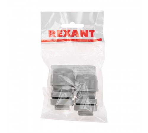 Сальник Rexant MG 20 для кабеля диаметром 9-14 мм IP68 пластиковый серый (2 шт.) (07-8120-02 / 07-8120-2) Сальник Rexant MG 20 для кабеля диаметром 9-14 мм IP68 пластиковый серый (2 шт.) (07-8120-02 / 07-8120-2)