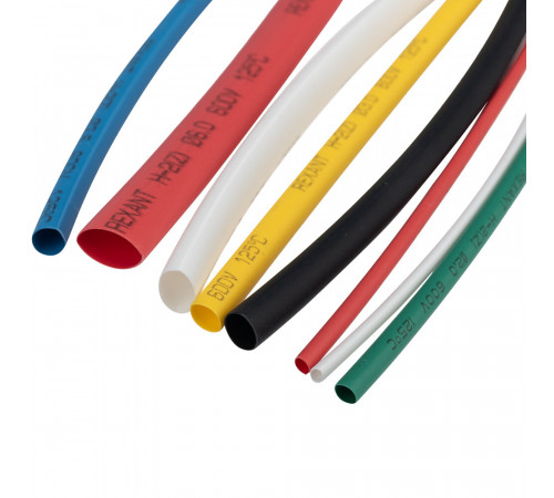 Трубка термоусадочная Rexant Multicolor ТУТ 2/1 мм 100 мм 6 цветов (13 шт.)
