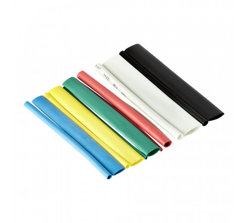 Трубка термоусадочная Rexant Multicolor ТУТ 2/1 мм 100 мм 6 цветов (13 шт.)