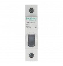 Автоматический выключатель модульный Systeme Electric City9 Set 1P 25А тип B 4,5 кА 230 В (C9F14125)